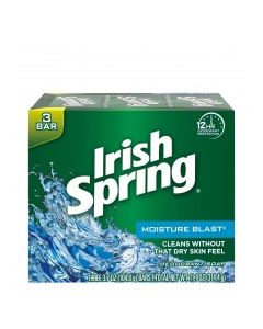 IRISH SPRING SOAP MOIST BLAST 3x113g