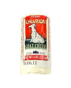 CHEVRION GOAT CHEESE LOG PLAIN 4oz
