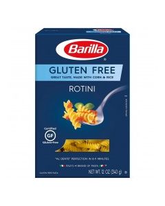 BARILLA ROTINI GLUTEN FREE 12oz