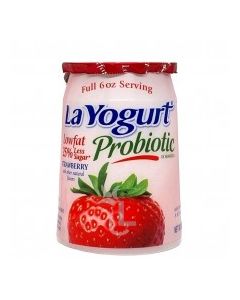 LA YOGURT LOW FAT STRAWBERRY 6oz