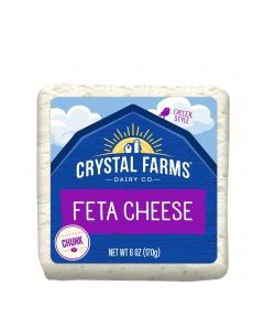 CRYSTAL FARMS FETA CHUNK 6oz