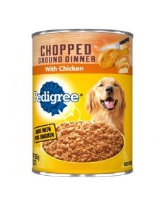 PEDIGREE CHOPPED CHICKEN 625g