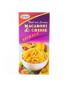 GRACE MACARONI & CHEESE SPIRALS 155g