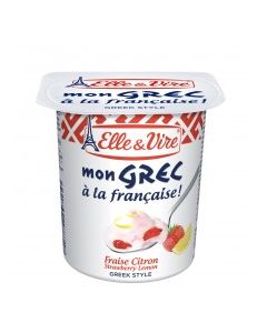 ELLE & VIRE GREEK STRAWBERRY 125g