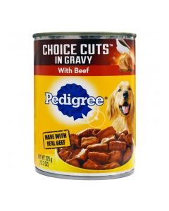 PEDIGREE CHOICE CUTS BEEF 375g
