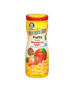 GERBER PUFFS GRAD F/F STRAWBERRY 42g
