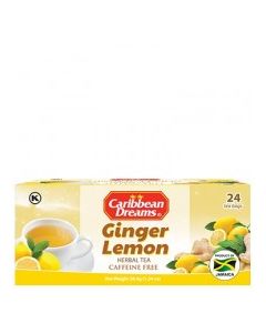 CARIB DREAMS TEA GINGER LEMON 24s