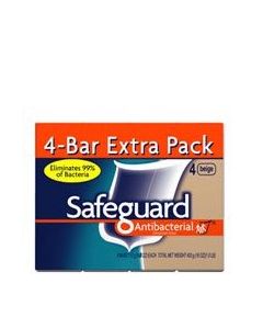 SAFEGUARD BAR SOAP BEIGE 4x4oz