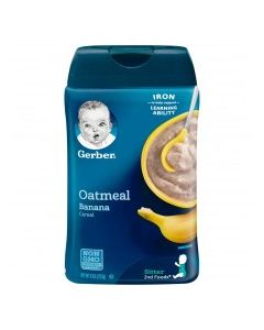 GERBER 1 CEREAL OATMEAL BANANA 227g