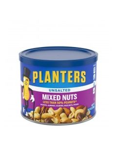 PLANTERS MIXED NUTS UNSALTED 10.3oz