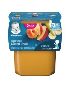 GERBER 2 APRICOT MIXED FRUIT 2x113g