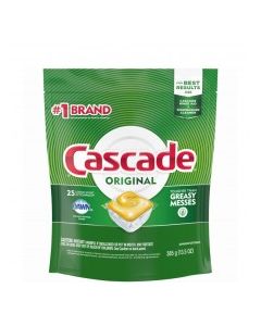 CASCADE ACTIONPACS LEMON SCENT 25s