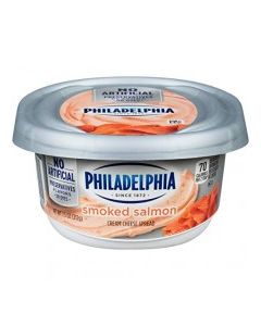 PHILADELPHIA CREAM CHSE SMOKE SALMON 8oz