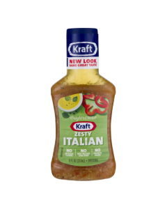 KRAFT DRESSING ZESTY ITALIAN 8oz