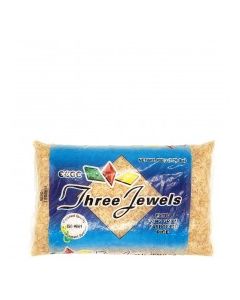 THREE JEWELS RICE PARBOILED 800g