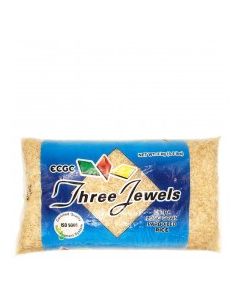 THREE JEWELS RICE PARBOILED 2kg