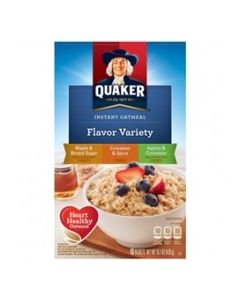 QUAKER OATMEAL VARIETY 15.1oz