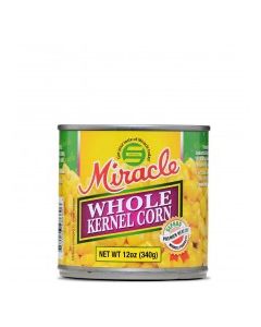 MIRACLE CORN WHOLE KERNEL 340g