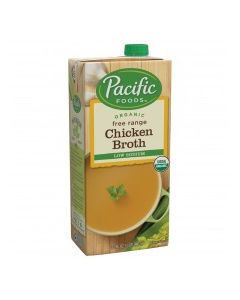 PACIFIC BROTH CHICKEN LOW SODIUM 32oz