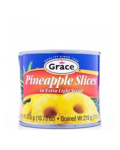 GRACE PINEAPPLE SLICES IN SYRUP 10oz