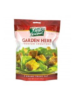 FRESH GOURMET CROUTON GARDEN HERB 5oz