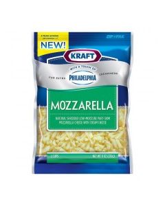 KRAFT MOZZARELLA LOW SHRED CHEESE 8oz