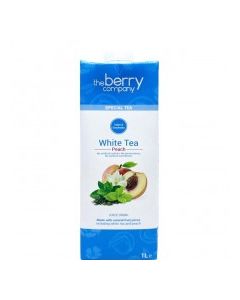 BERRY CO JUICE WHITE TEA PEACH 1L