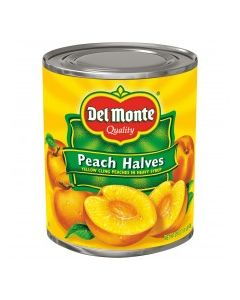DEL MONTE PEACH HALVES HVY SYRUP 29oz