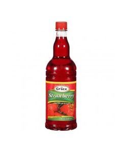 GRACE SYRUP STRAWBERRY 1L
