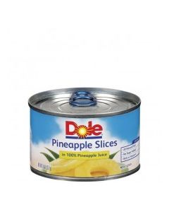 DOLE PINEAPPLE SLICES IN JUICE 8.25oz